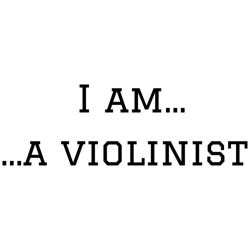 Quote - I am a violinist - Men's Premium T-Shirt