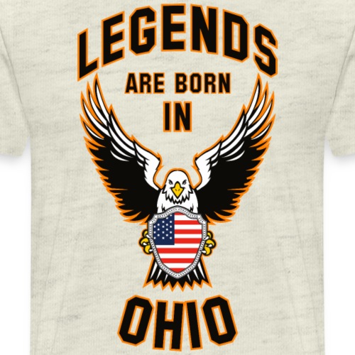 Legends are born in Ohio - Men's Premium T-Shirt