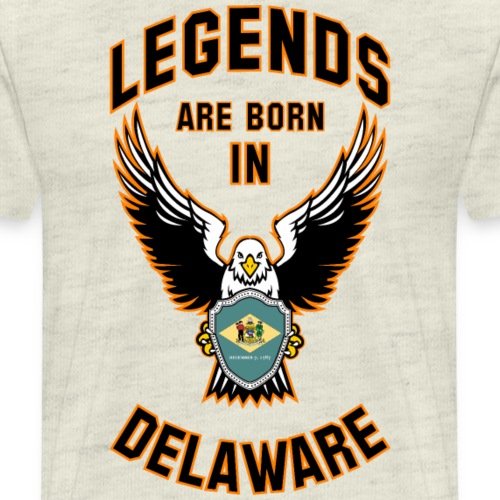 Legends are born in Delaware - Men's Premium T-Shirt