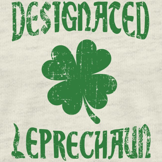 Designated Leprechaun Shamrock St Patrick Day Gift