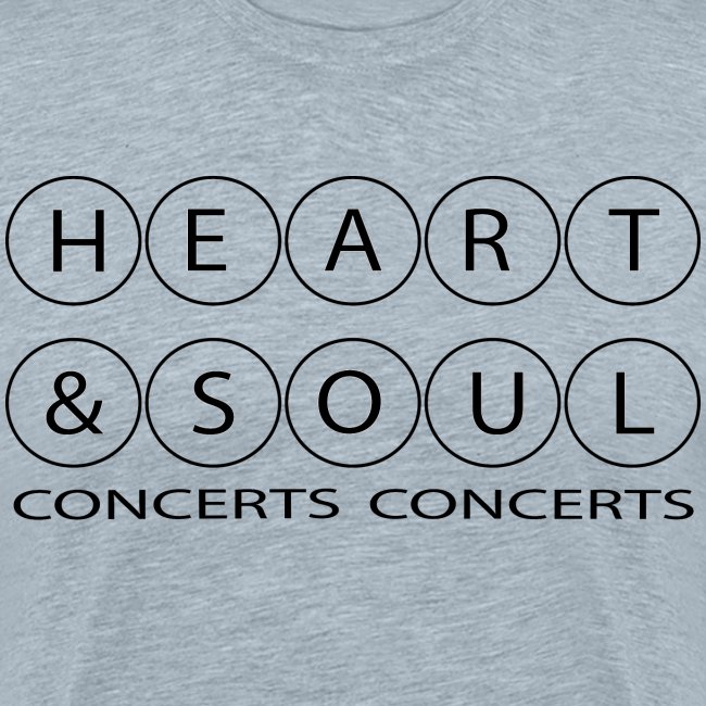Heart & Soul Concerts - text horizon (no fill)