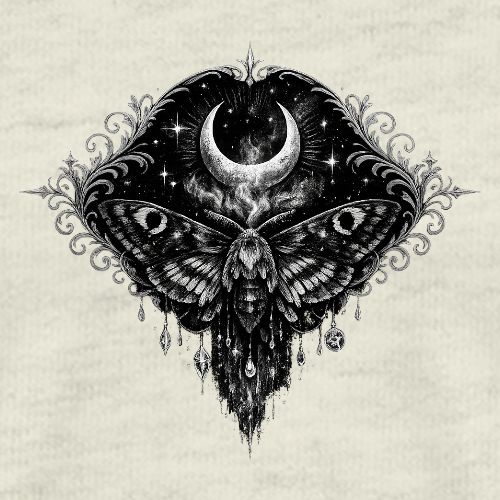 Crescent Moth - Men's Premium T-Shirt