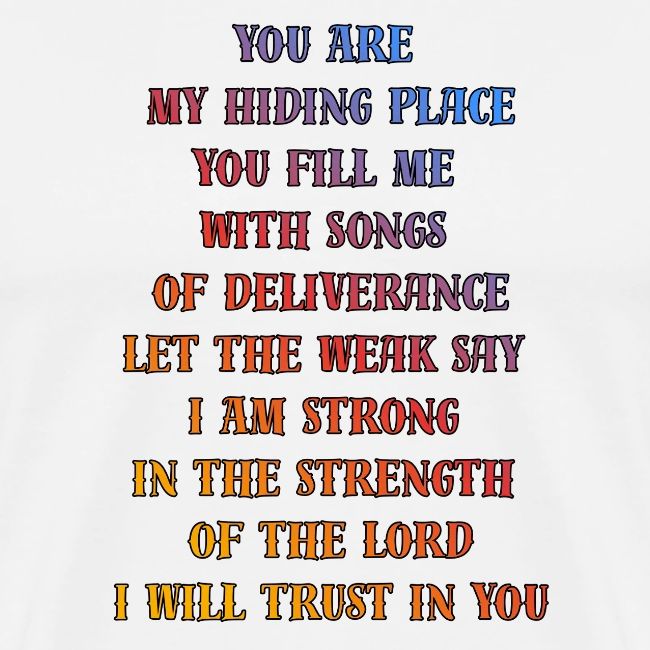 You Are My Hiding Place