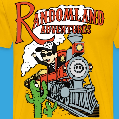 Randomland Railroad - Men's Premium T-Shirt