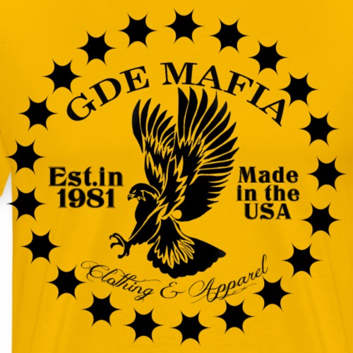 Eagle with stars - GDE Mafia - Men's Premium T-Shirt