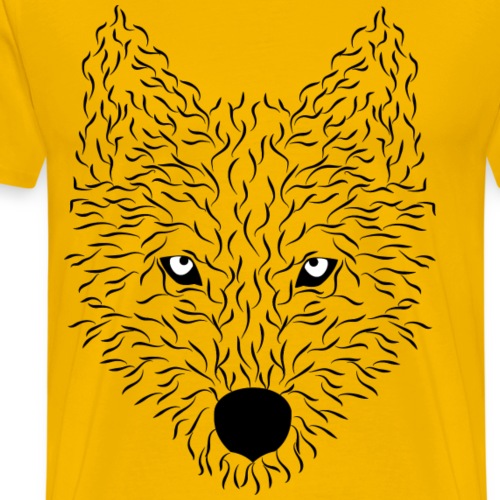 wolf - Men's Premium T-Shirt