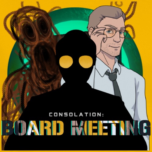 Consolation: Board Meeting - Jam Edition Stickers - Men's Premium T-Shirt