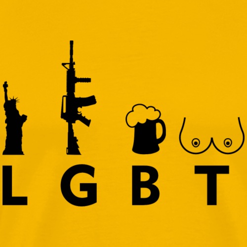 True LGBT - Men's Premium T-Shirt