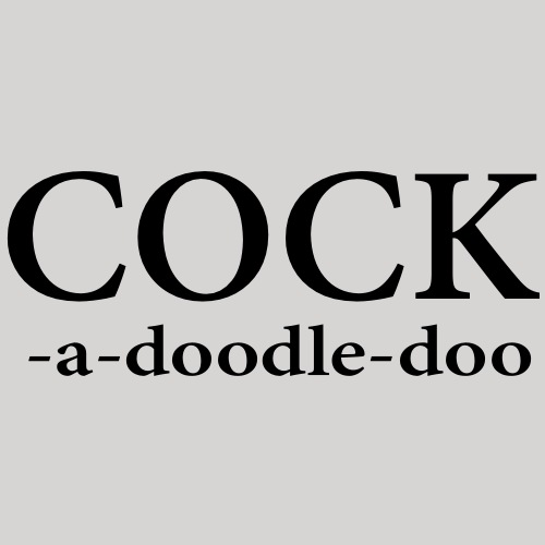 Cock -a-doodle-doo - Men's Premium T-Shirt