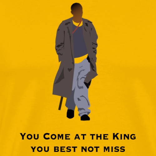 Omar come at the king - Men's Premium T-Shirt