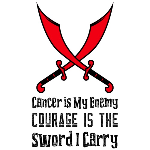 Cancer is My Enemy - Men's Premium T-Shirt