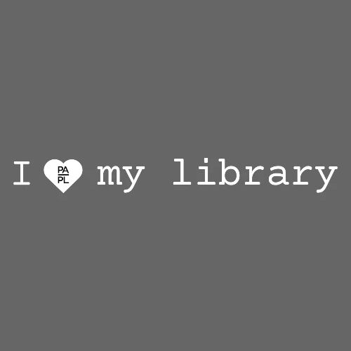I Love My Library in White - Men's Premium T-Shirt