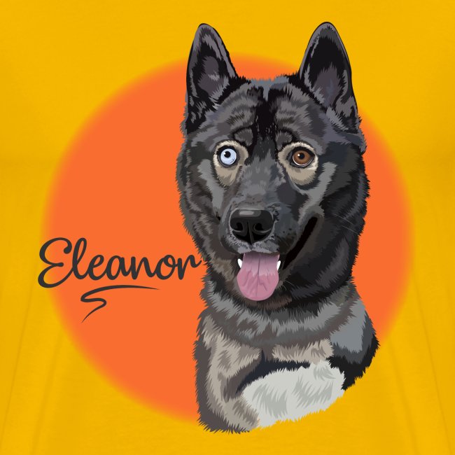 Eleanor the Husky from Gone to the Snow Dogs