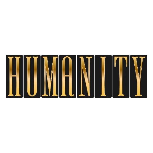 Golden Humanity Statement - Men's Premium T-Shirt