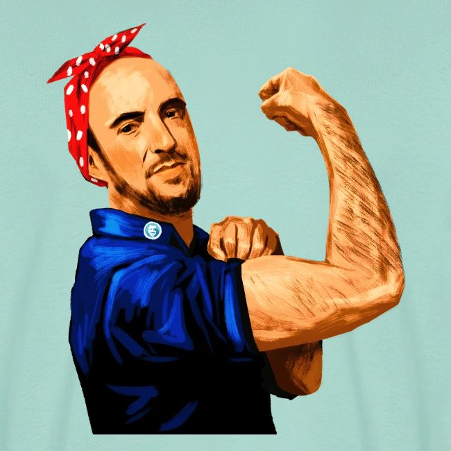 Maddox the Riveter Art