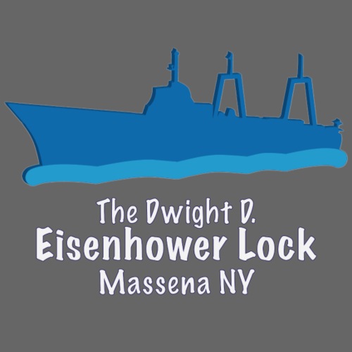 Eisenhower Lock Blue - Men's Premium T-Shirt