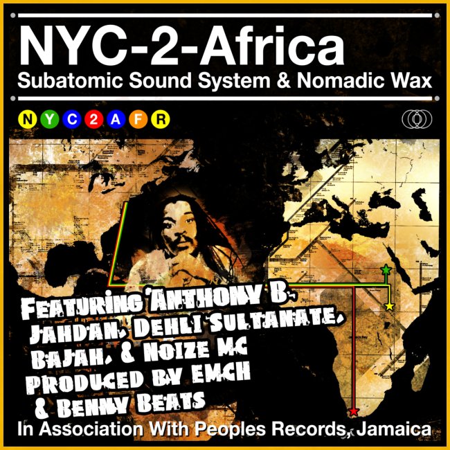 NYC-2-Africa CD album cover