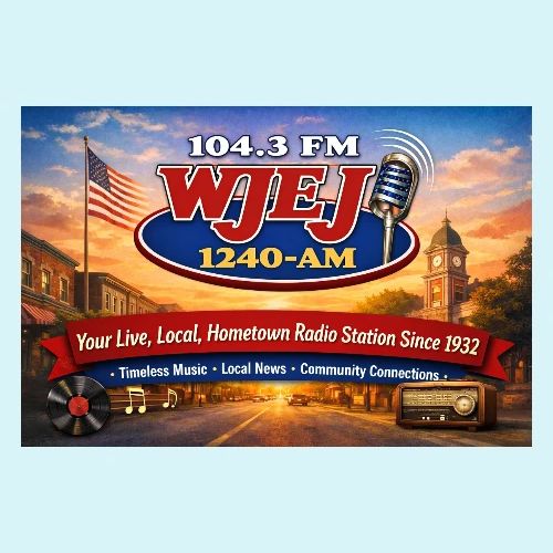 WJEJ - Live, Local Radio Since 1932 - Men's Premium T-Shirt