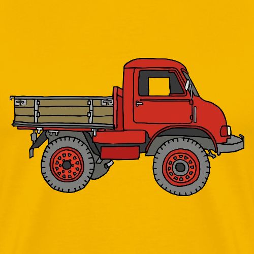 Red off-road truck