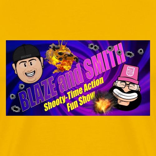 Blaze and Smith Shooty-Time Action Fun Show - Men's Premium T-Shirt