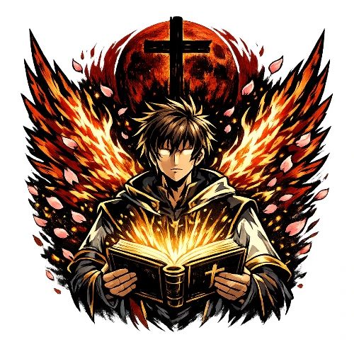 The Last Disciple Anime Faith Tee - Men's Premium T-Shirt
