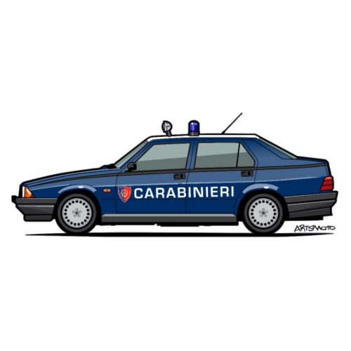 Alfa Romeo 75 Carabinieri - Men's Premium T-Shirt