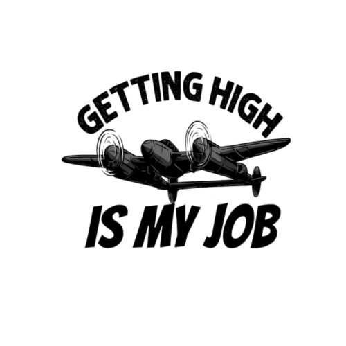 Getting High Is My Job - Men's Premium T-Shirt