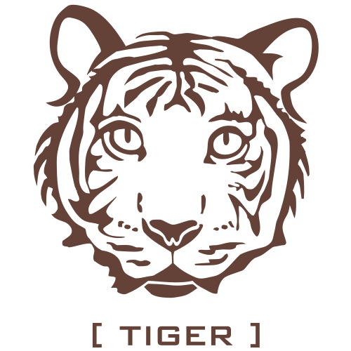 tiger cat cheetah lion wild predator hunter - Men's Premium T-Shirt