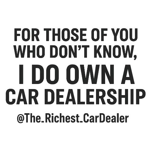 WE OWN A CAR DEALERSHIP!!!! - Men's Premium T-Shirt