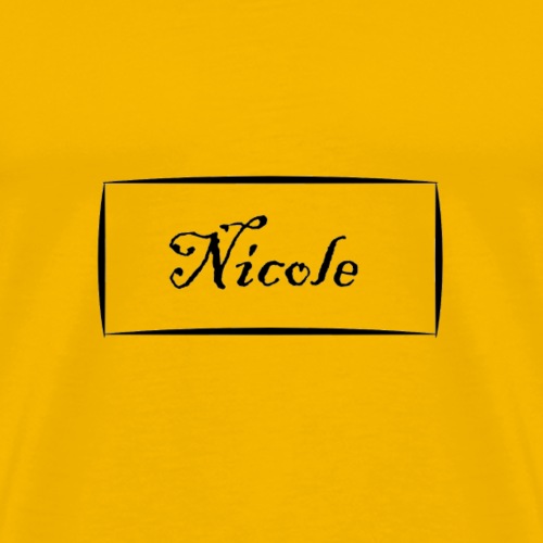 nicole - Men's Premium T-Shirt
