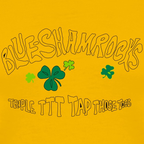theBlueShamrocks Album TTT White - Men's Premium T-Shirt