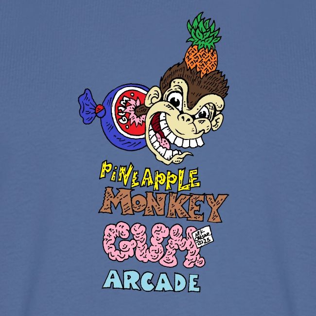 pineapple gum monkey arcade