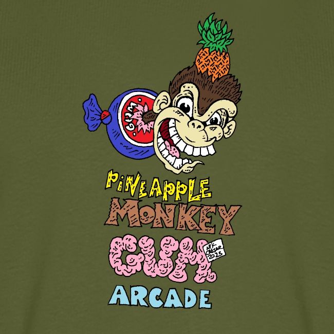 pineapple gum monkey arcade
