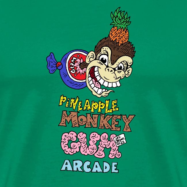pineapple gum monkey arcade