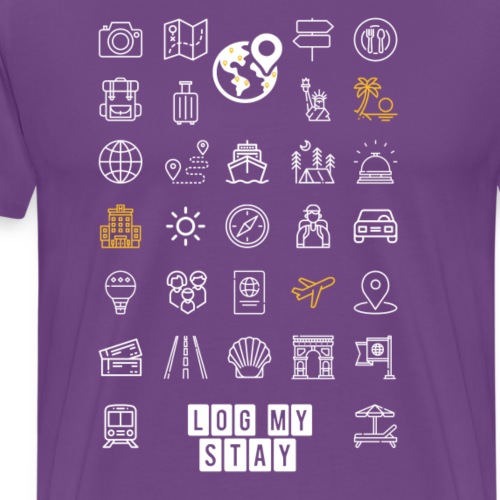 Various icons - Men's Premium T-Shirt