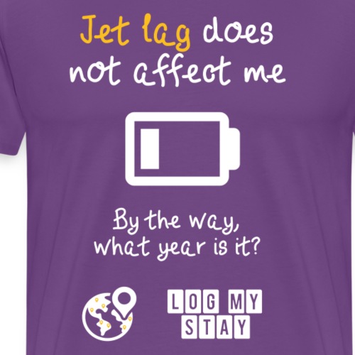 Jet lagged - Men's Premium T-Shirt