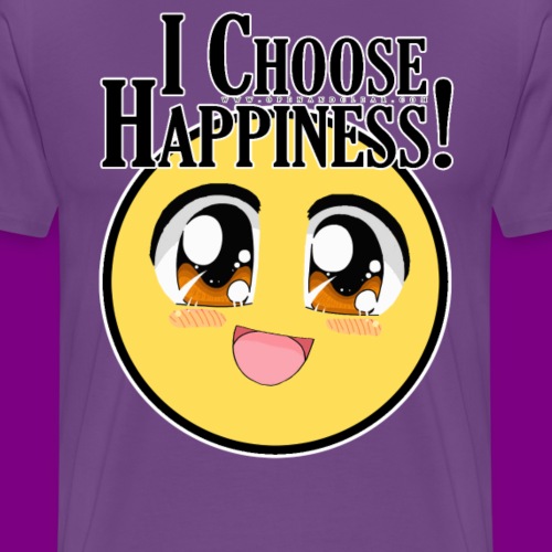 I choose happiness - A Course in Miracles - Men's Premium T-Shirt