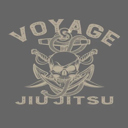 Anchor Rope and Skull in Tan - Men's Premium T-Shirt
