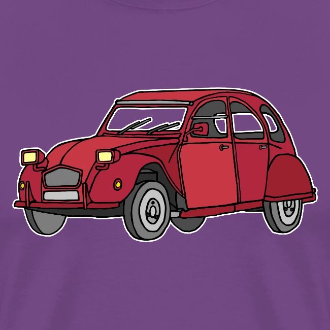 Red car 2CV