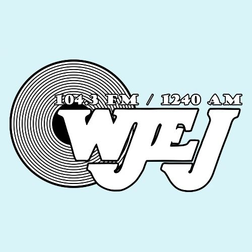 WJEJ Radio Record Logo - Men's Premium T-Shirt