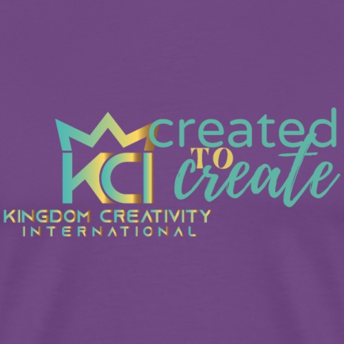 KCI Created to Create - Men's Premium T-Shirt