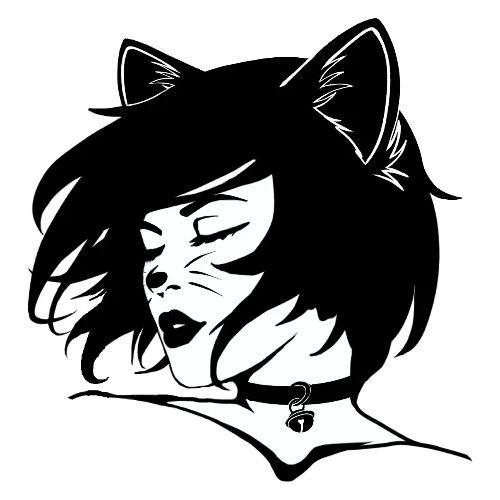 Cute Kitty Cat Halloween Costume (Tail on Back) - Men's Premium T-Shirt