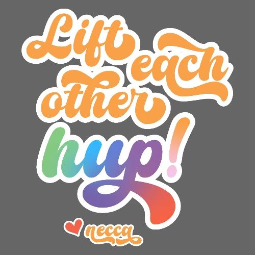 Lift each other hup! - Men's Premium T-Shirt