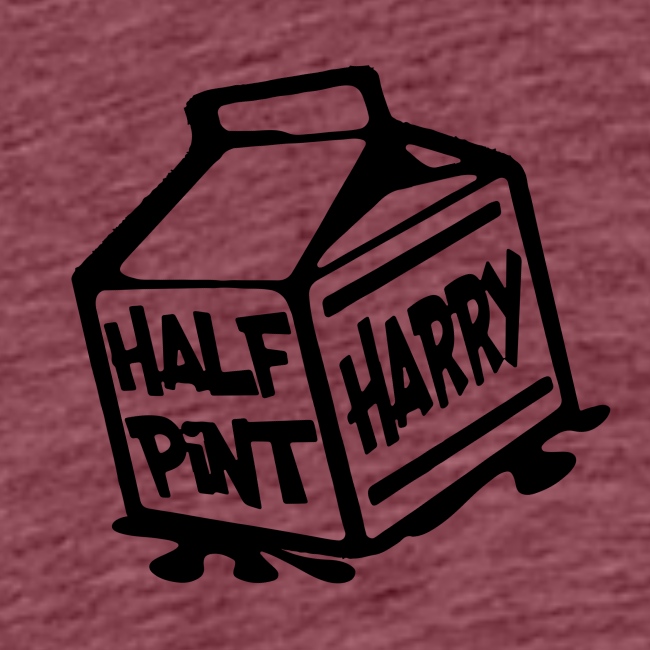 Half Pint Harry "Roadie Front & Back - Black"