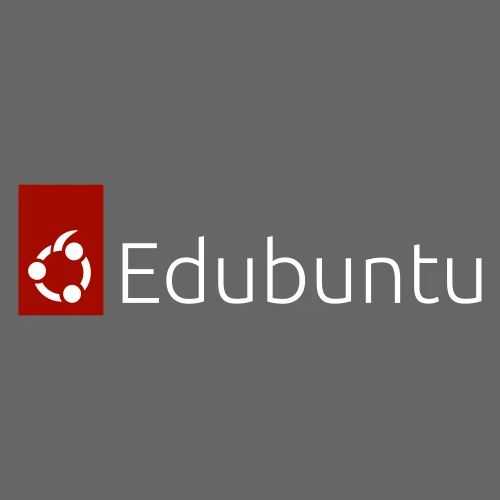 Edubuntu Logo 2023 - White - Men's Premium T-Shirt