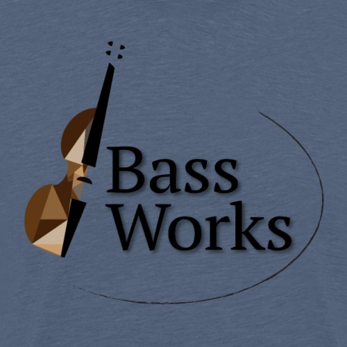 Bass Works Color Logo - Men's Premium T-Shirt