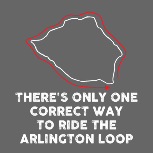 Arlington Loop: Counter-Clockwise - Men's Premium T-Shirt