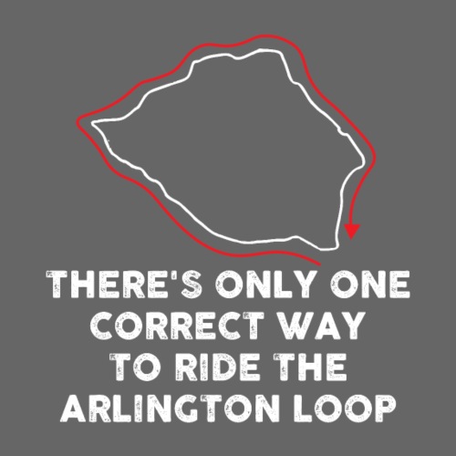 Arlington Loop: Clockwise - Men's Premium T-Shirt