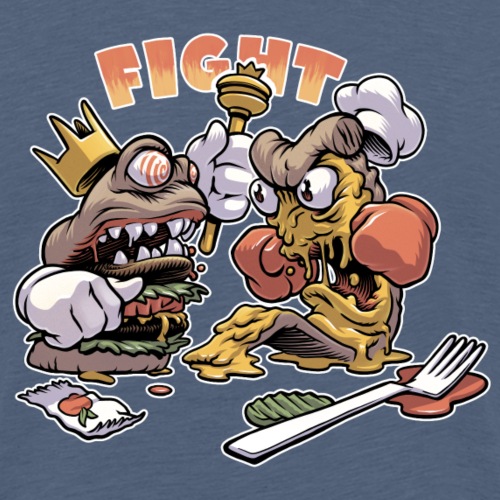Food Fight - Men's Premium T-Shirt