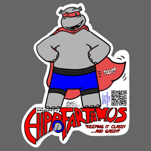 The Mighty Hippofartamus - Men's Premium T-Shirt